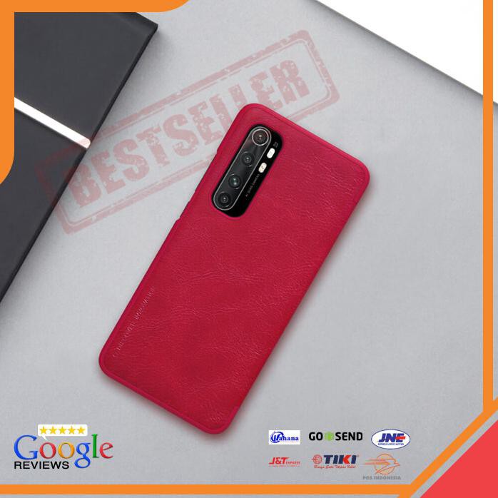 ACC HP XIAOMI MI NOTE 10 LITE NILLKIN QIN LEATHER FLIP CASE WALLET COVER