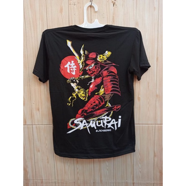 (READY) kaos distro SAMURAI JEPANG MODEL BARU size L