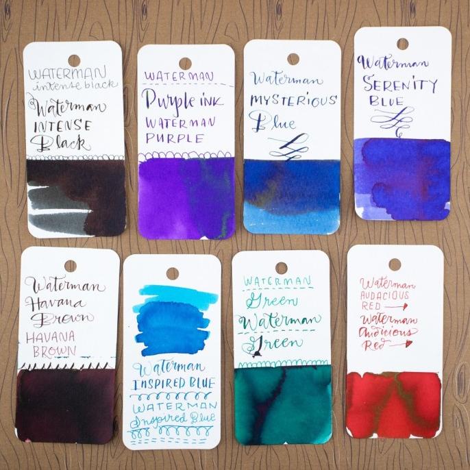 

Waterman Ink Bottle 50ml Fountain Pen Refill Tinta Pena Paris Serenity