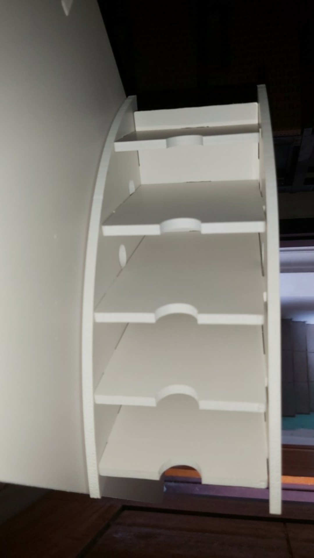 Rak Desktop Diy Organizer Vintage Shabby Chic Remote Minimalis Serbaguna Pajangan Dekorasi Gg154