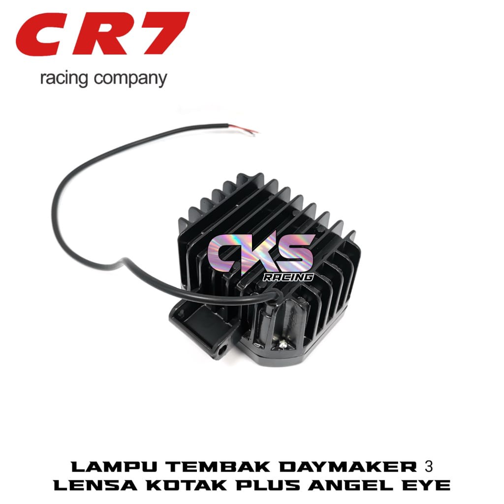 lampu tembak LED cwl daymaker 3 mata k30 kotak lampu tembak