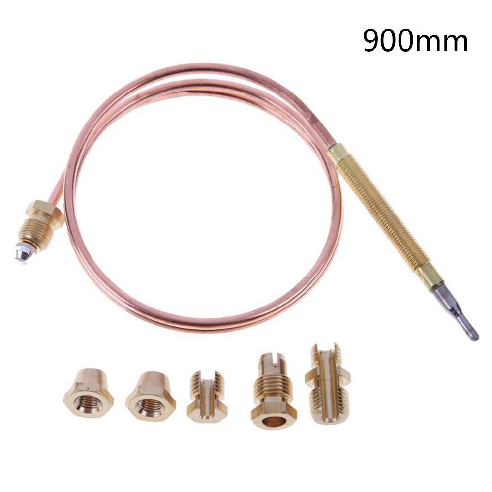 Populer Universal Thermocouple Lima Set Pengganti Mur Suhu Probe Kit Flameout Perangkat Perlindungan