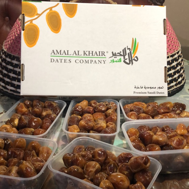 

READY kurma sukari premium Amal alkhair kemasan 1/2 kg atau 500 gram al khair