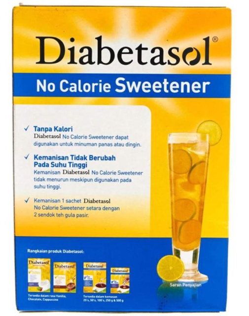 Diabetasol No Calorie Sweetener 50's 100's 200's