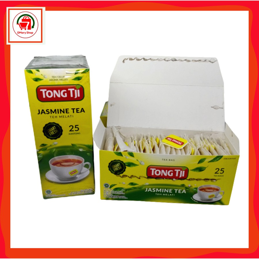 

Tong Tji Teh Celup Jasmine Tea 25 Kantong 50Gram