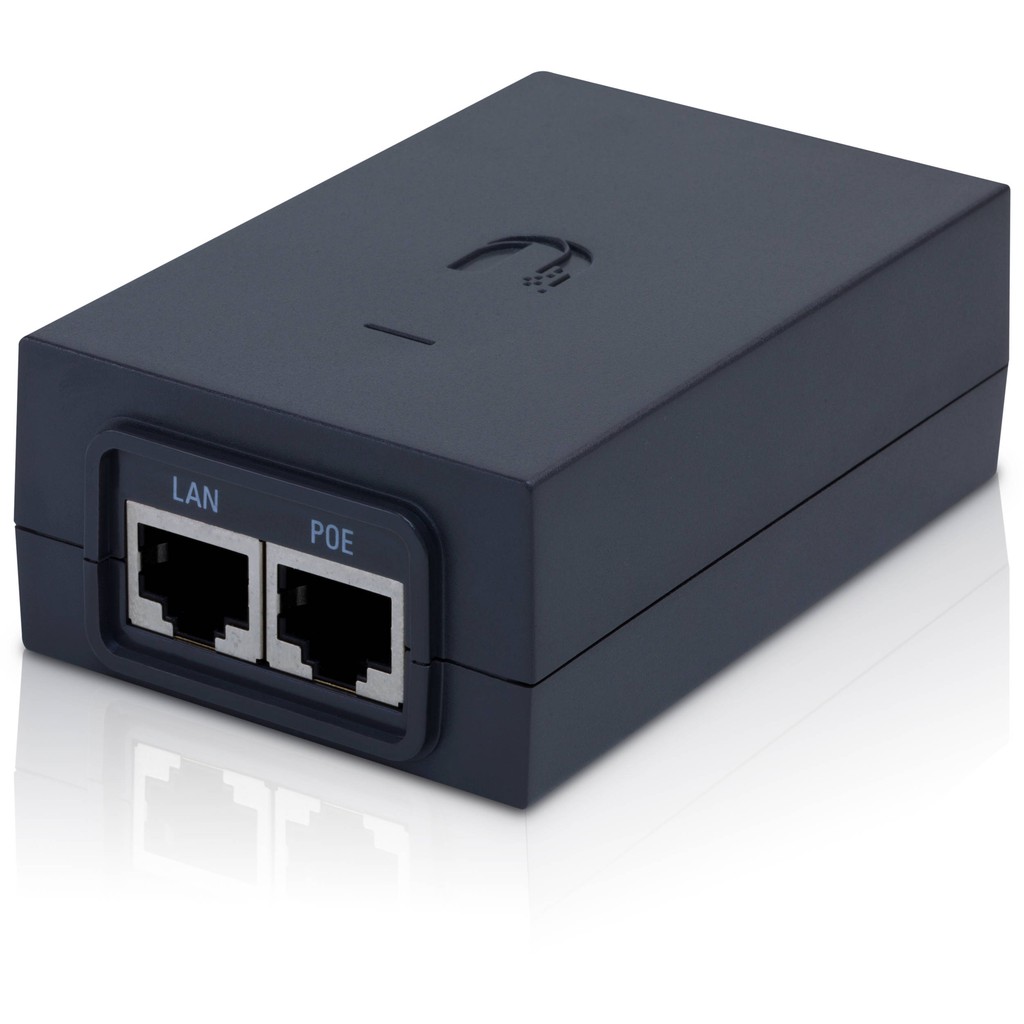 Ubiquiti UBNT PoE Injector, 48VDC, 24W, Gigabit POE-48V-24W-G
