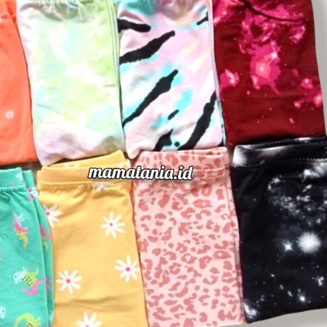 Grosir Lejing Legging Anak Bayi Newborn Perempuan Celana Panjang Cewek Polos dan Motif