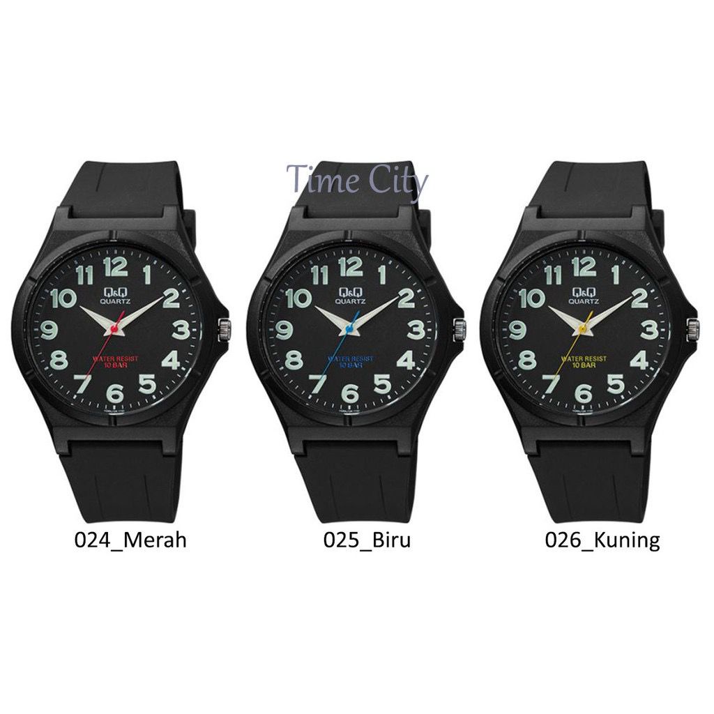 QQ Q&amp;Q QnQ Original Jam Tangan Pria Fashion Analog - VQ66 VQ66J Water Resist 10 BAR