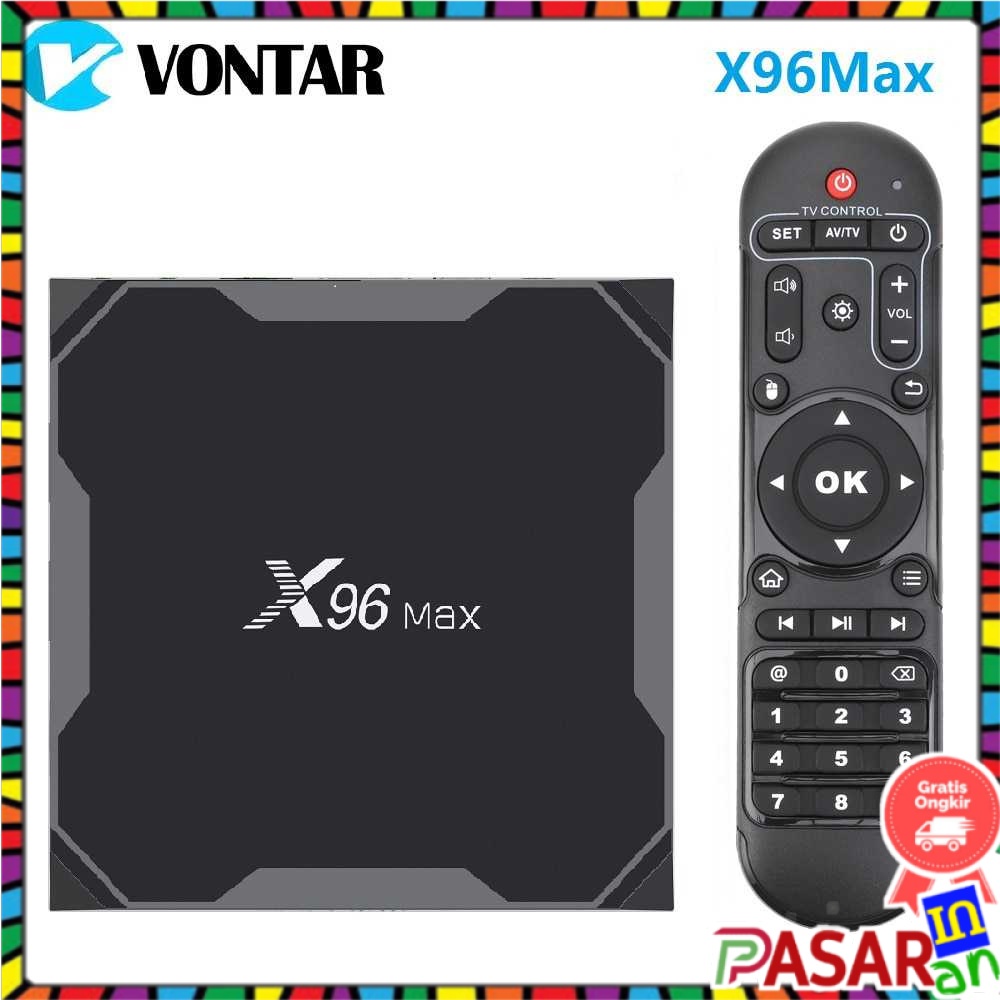 ⭐Vontar Mini Smart TV Android TV TABUNG Set Top Box STB 4K 2GB 16GB - X96 Max TV Android
