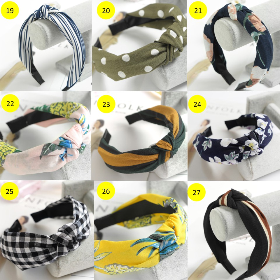 Bando Korea COD TERMURAH Bando Bandana Wanita Murah