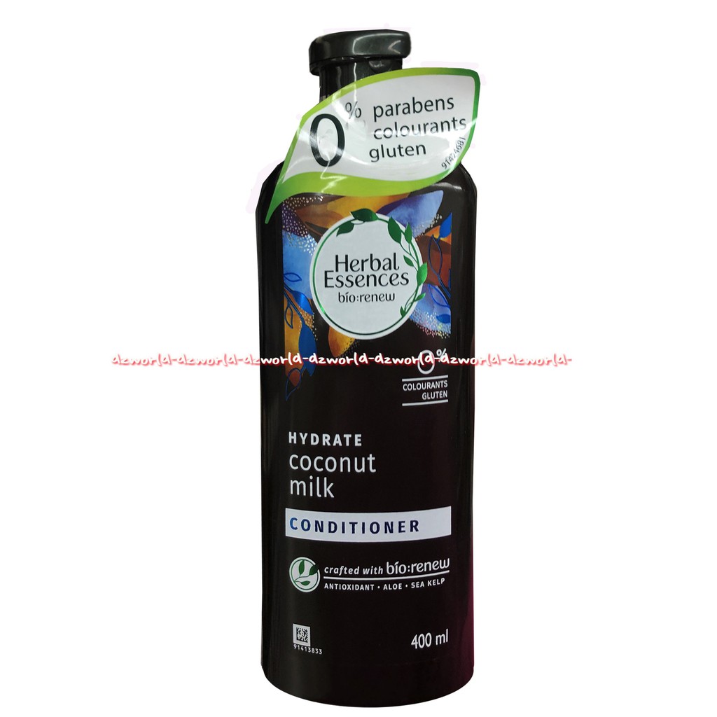 Herbal Essence Hydrate Coconut Milk 400ml Conditioner Bio Renew