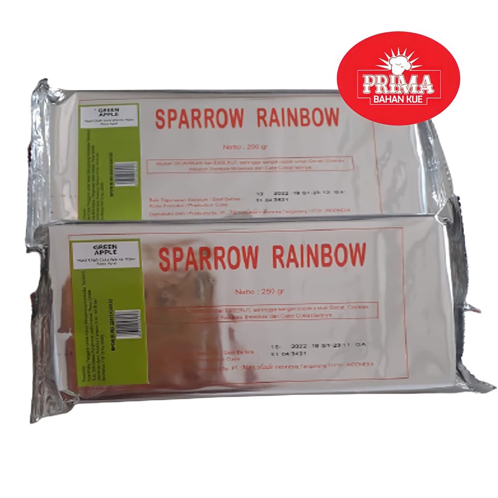 

COKLAT BLOK SPARROW (GREEN APPLE) 250 GR