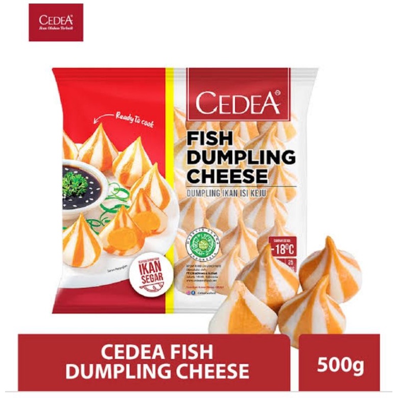 

Cedea fish dumpling cheese 500 gram dumpling keju