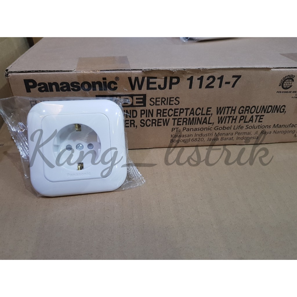 Stop Kontak Panasonic - WEJP1121-7 (CP)