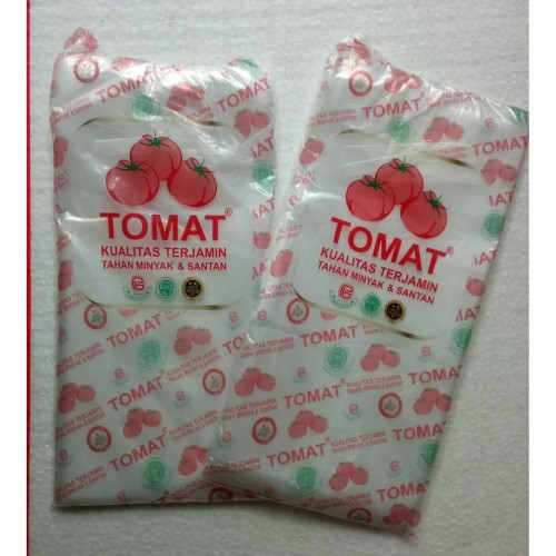 Plastik PE Tomat 30 x 45 - Plastik Es - Makanan Tomat 30 x 45 - Kantong Makan