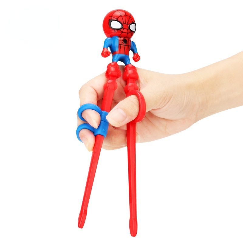 Sumpit Desain Captain America Dan Spider Man Untuk Edukasi Anak