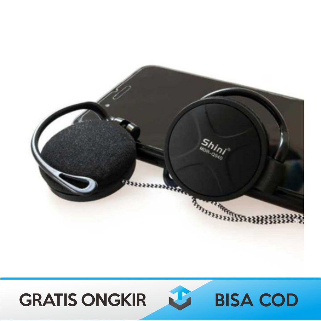 HEADPHONE HP RGB STEREO BASS SHINI Q940 ORIGINAL GARANSI RESMI - HEADSET HANDPHONE SUPER BASS MURAH