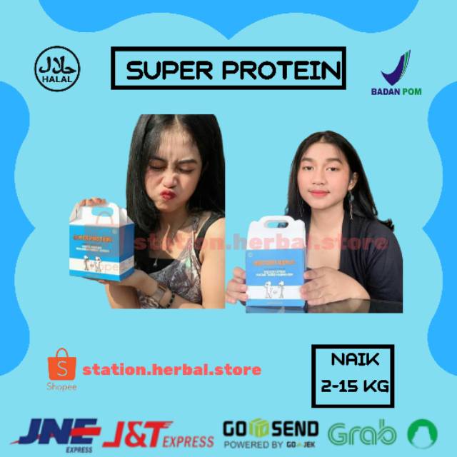 

READY PENGGEMUK BADAN ALAMI SUSU SUPER PROTEIN [Paket 5-30 HARI] ORIGINAL TERBAIK MURAH SANGAT AMPUH