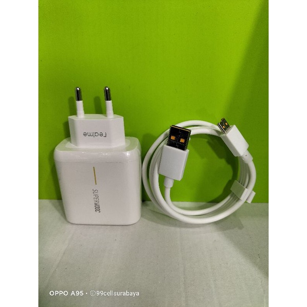 Charger Realme micro USB super VOOC model X50 pro original