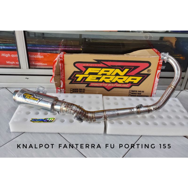 KNALPOT FANTERRA FT-PRO FU PORTING 155 FU WUNGKUL 150