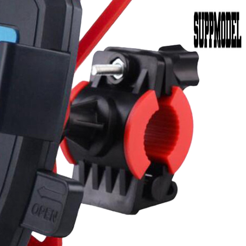 Stand Holder Handphone Bahan ABS Anti shock Untuk Sepeda Gunung Reliable