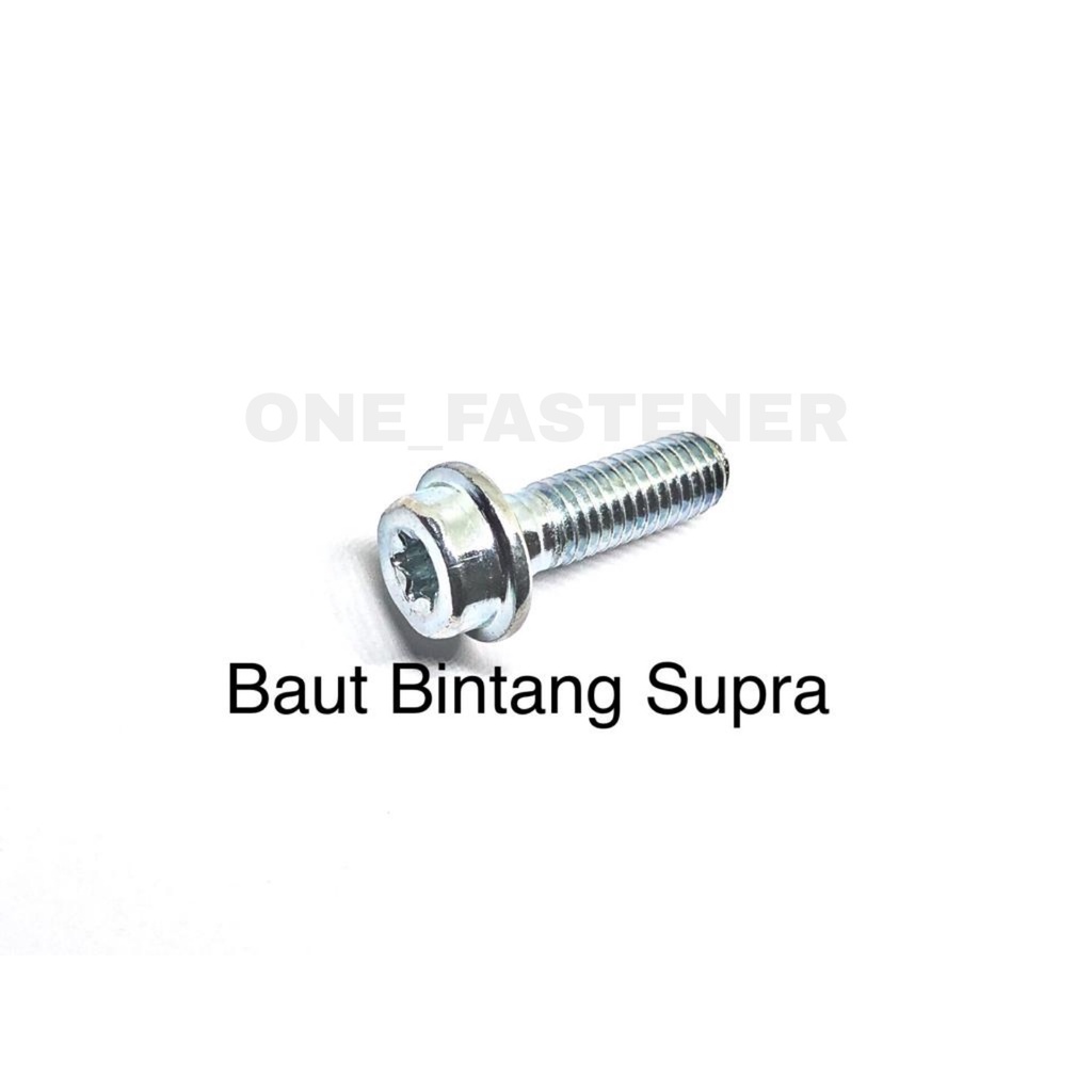 20 Pcs Baut Bintang Supra M8x25 disc cakram kaliper honda karisma revo blade