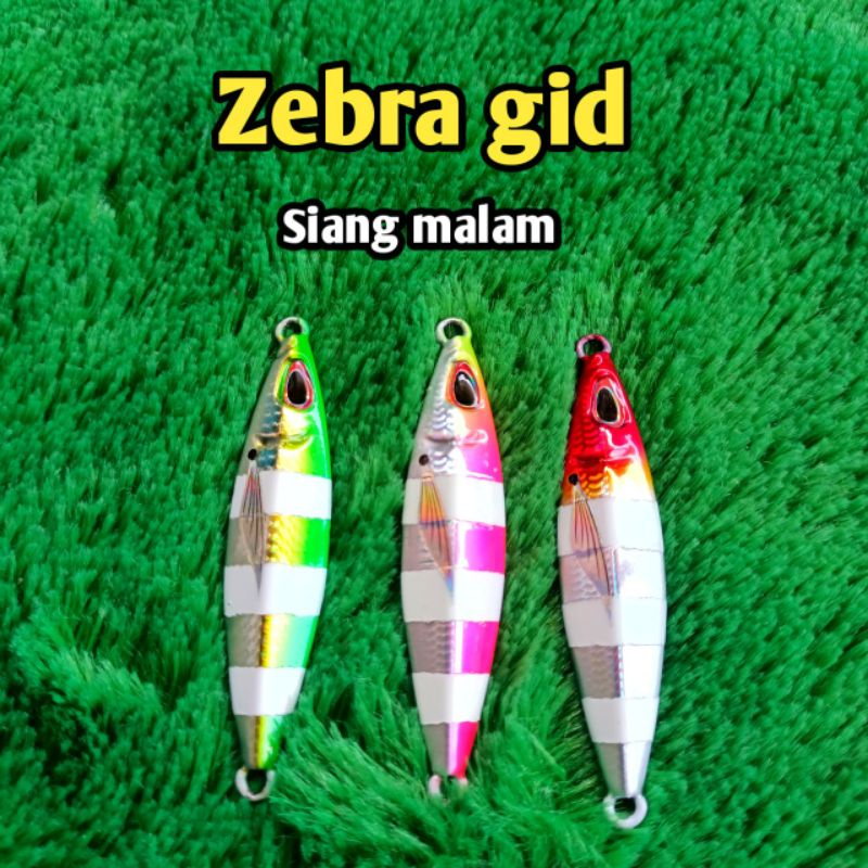 Metal jig 30gram micro jig koika GID/Assist hok micro jig  zebra kiler koika