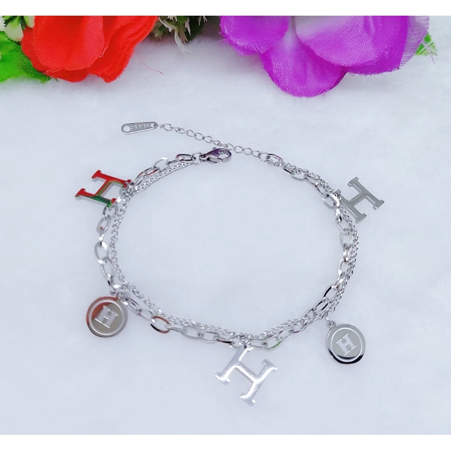 Titanium Gelang Tangan Murah