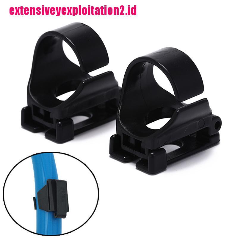 &lt; E2id &amp; &gt; 2pcs Klip holder Masker Bahan Plastik Untuk scuba diving