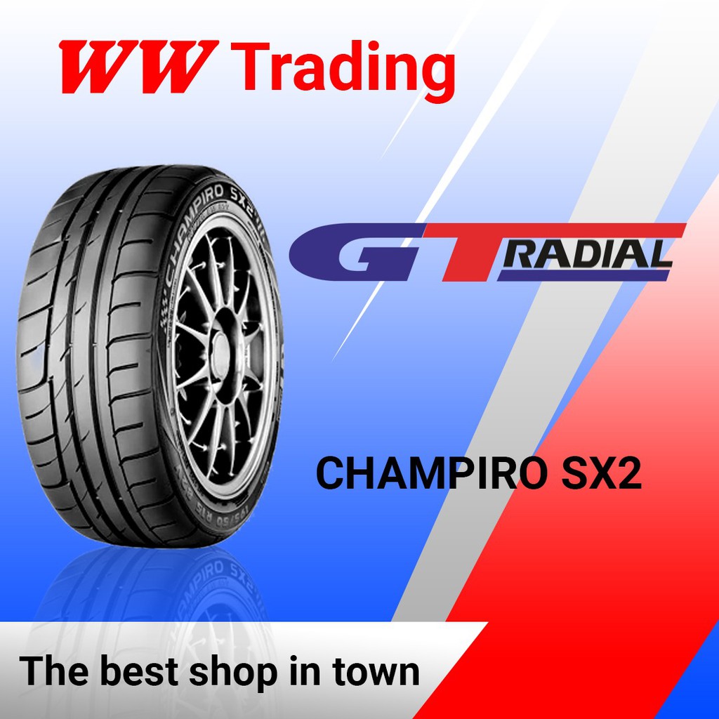 BAN GT RADIAL CHAMPIRO SX2 195/50 R15/ 195 50 15