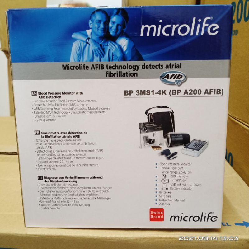 Tensi Meter Digital Microlife BP A200 AFIB