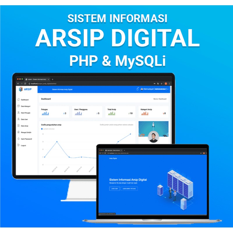 Aplikasi Web Sistem Informasi Arsip Digital Dengan PHP dan MySQLi