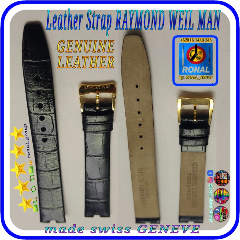 TALI JAM RAYMOND WEIL OTHELLO MODEL 18 COAK LAKI Logo RW ORIGINAL SWIS