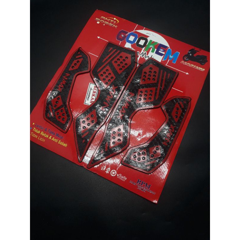 Karpet Motor Nmax 2020 2023 nmax new tebal merah
