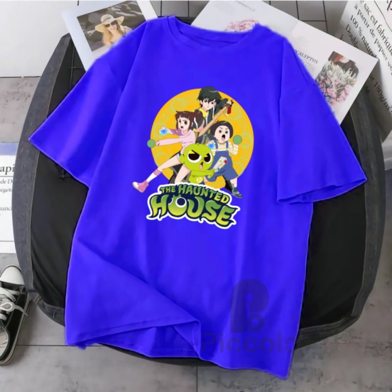 KAOS ANAK SHINBI HOUSE THE HAUNTED HOUSE GAMBAR  JERNIH kaos anak kado ulang tahun (free nama)