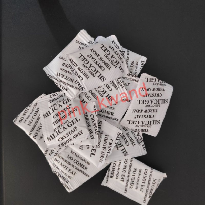 silica gel natural alami 1g food grade