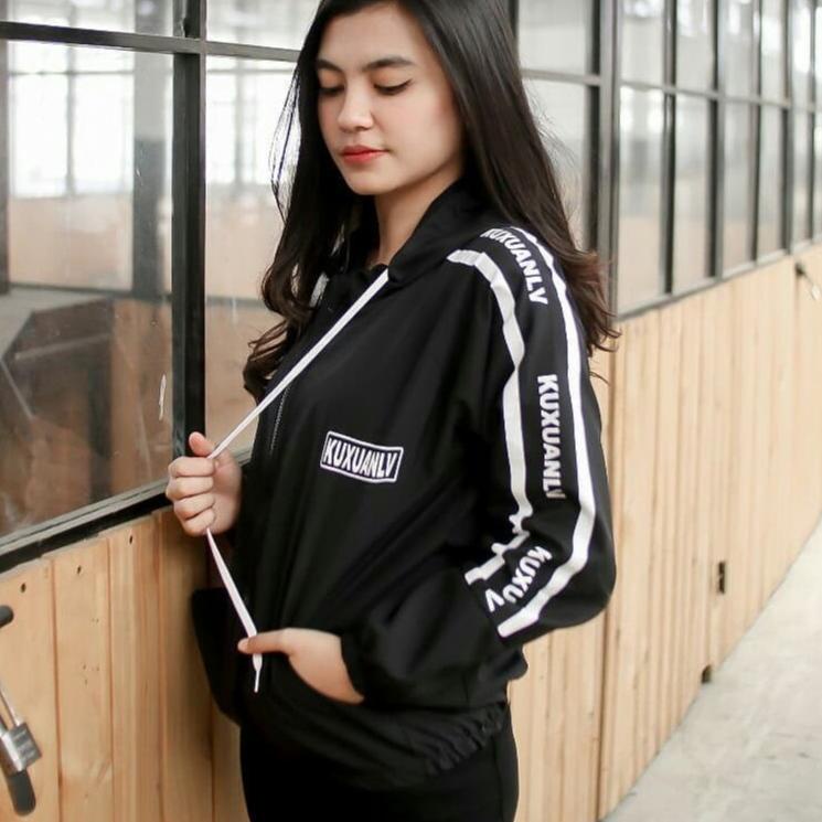۝ MVP - Kuxu Jaket - Jaket Parasut Wanita ❀