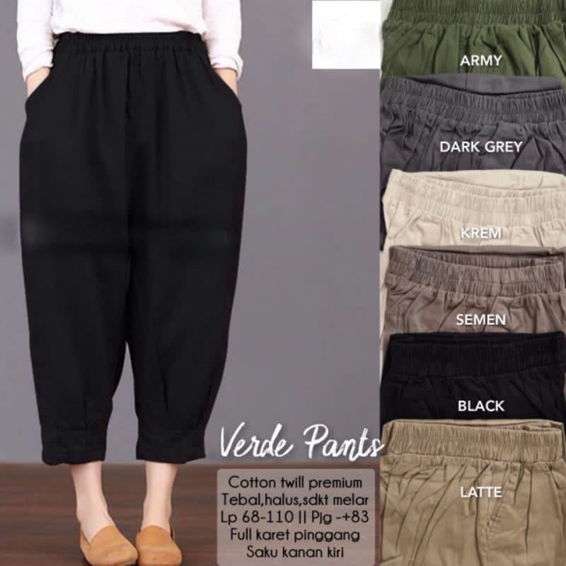 GOCHA PANTS // CELANA WANITA PANJANG