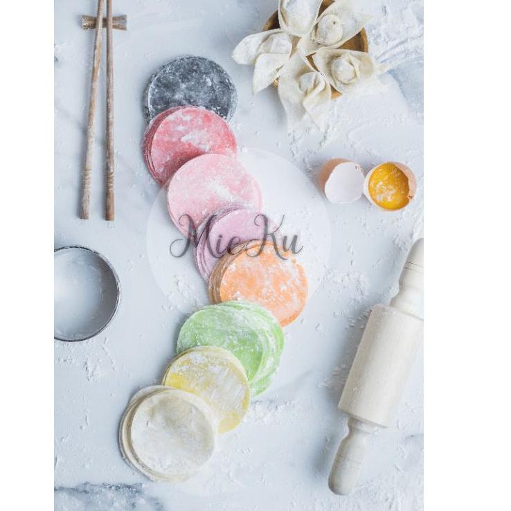 

Kulit Siomay / Dimsum / Gyoza Tipis PER 1 KG(BISA PILIH UKURAN) Best