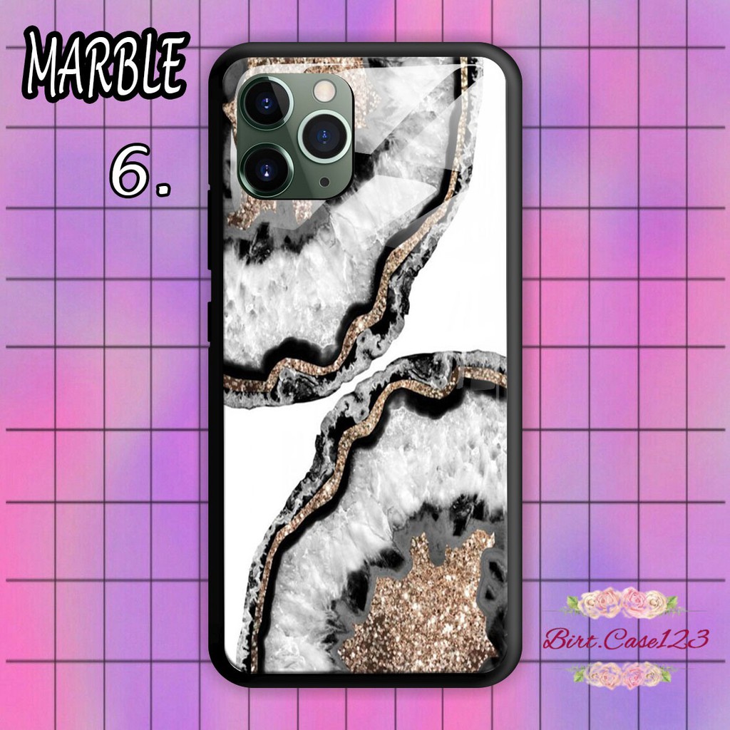 Softcase Back Case Glass Kaca MARBLE Samsung S20 S11 S11+ S20+ NOTE 8 9 10 10+ 20 Ultra BC4057