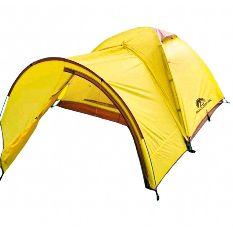 Tenda Camping 6 orang Doubel layer Ultralight alumunium Big Adventure /  Family 6-8 orang Frame alumunium Bigadventure - Tenda Big Aventure 6 Person - Tenda Big Argopuro 6p