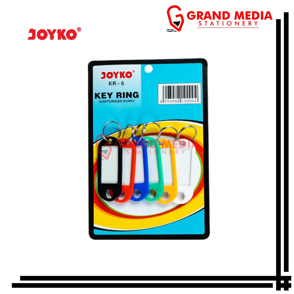 

[GRAND MEDIA] GANTUNGAN KUNCI / KEY RING JOYKO KR-6