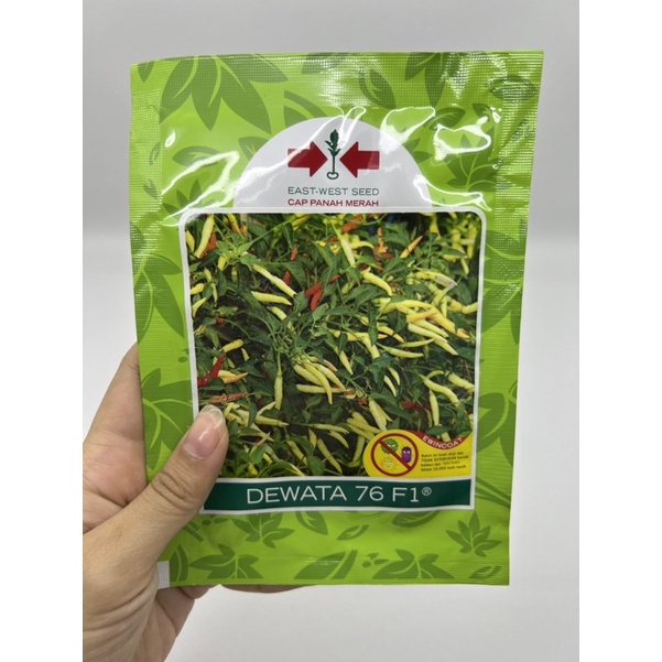 Benih cabe DEWATA 76 F1 2250 butir cabai rawit hibrida panah merah