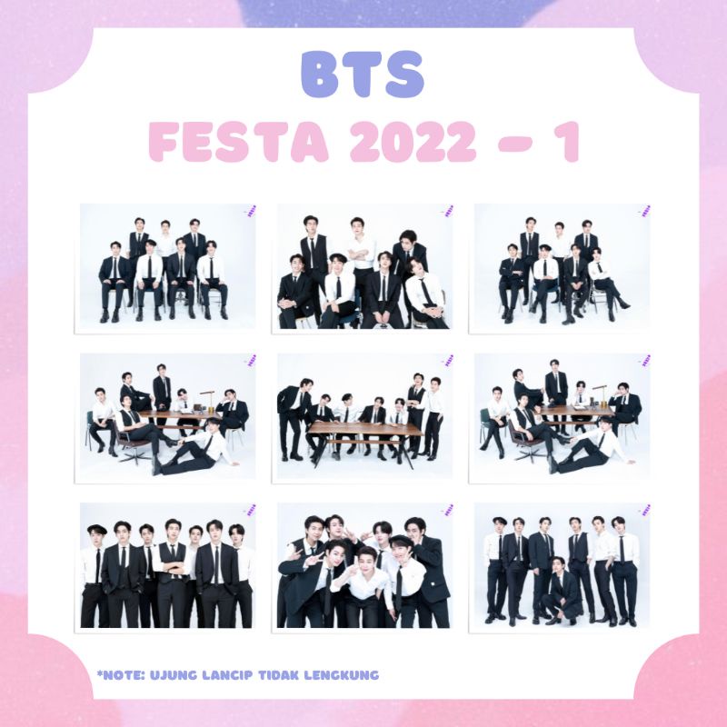 [BTS] FOTO/PHOTOCARD BTS FESTA 2022 ‼️ BACA DESKRIPSI ‼️