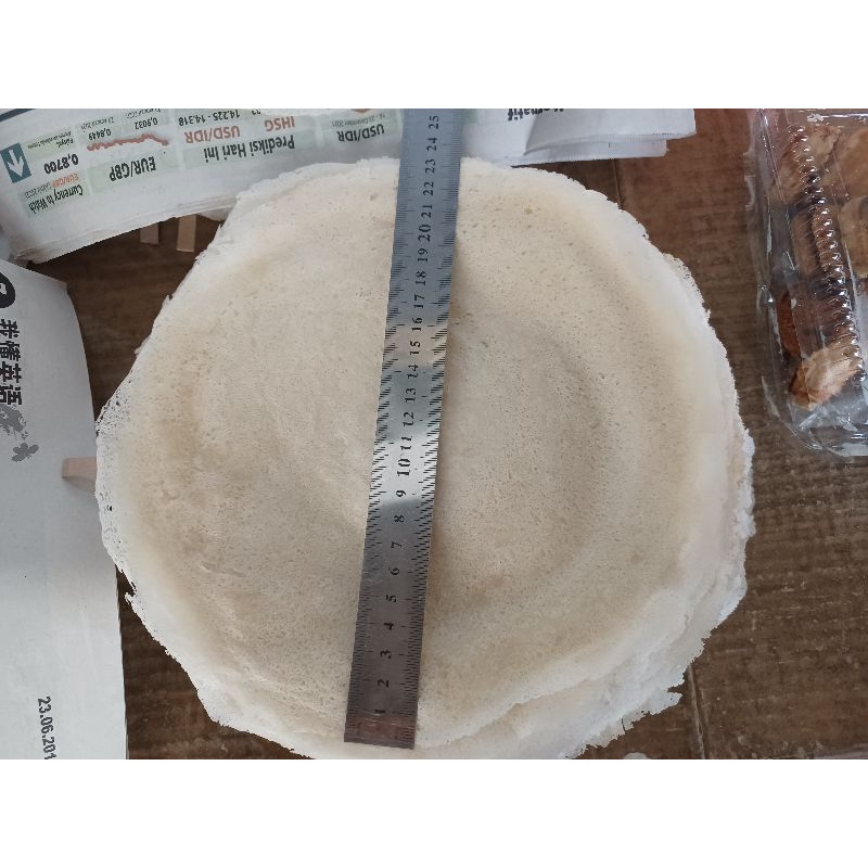 

kukit lumpia tanggung 23 cm isi 50 lmbr