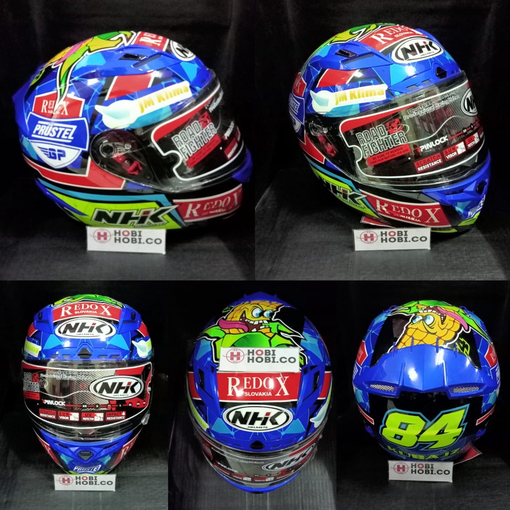 HELM NHK RX9 JAKUB JACUB KORNFEIL LIMITED EDITION PINLOCK DOUBLE VISOR