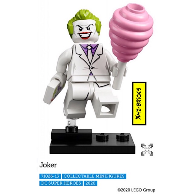 LEGO 71026-13 DC Super Heroes Series - Joker with White Suit Minifigure