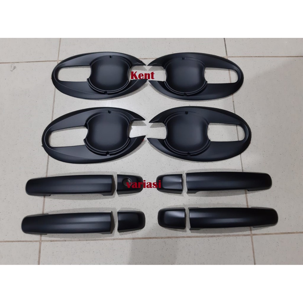 Paket Cover  Mangkok Handle   Pintu New Ertiga Outer Handle Cover Blacktivo Jsl