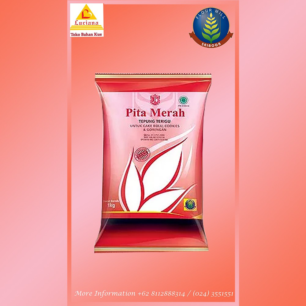 

Tepung Terigu Sriboga Pita Merah