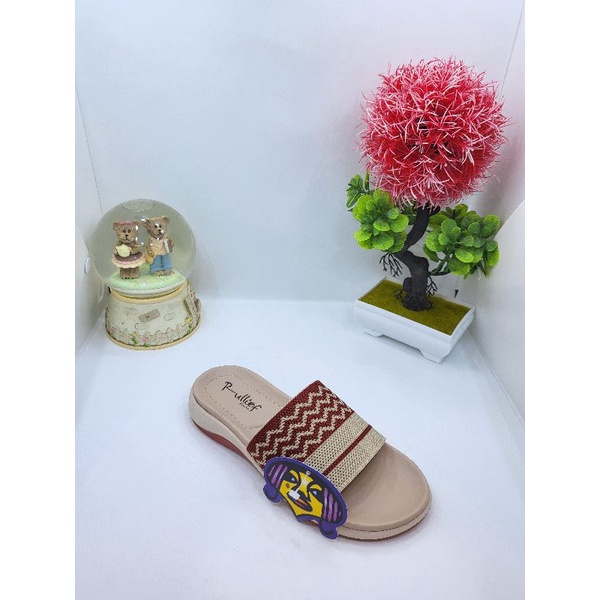 sendal sorong anak rullief